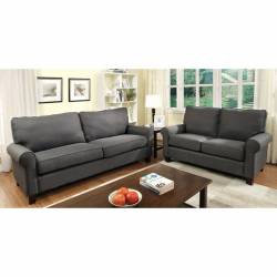 HENSEL IN GRAY 3 Pc. Set SOFA+ LOVE SEAT + CHAIR